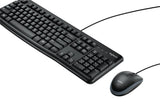 Logitech MK120 | Bedrade Muis en Toetsenbordcombo | QWERTY