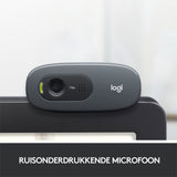 Logitech C270 | 720p 30FPS USB Webcam met Microfoon