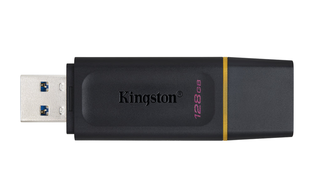 Kingston DataTraveler Exodia | 128GB USB-A 3.2 Flash Drive | Zwart