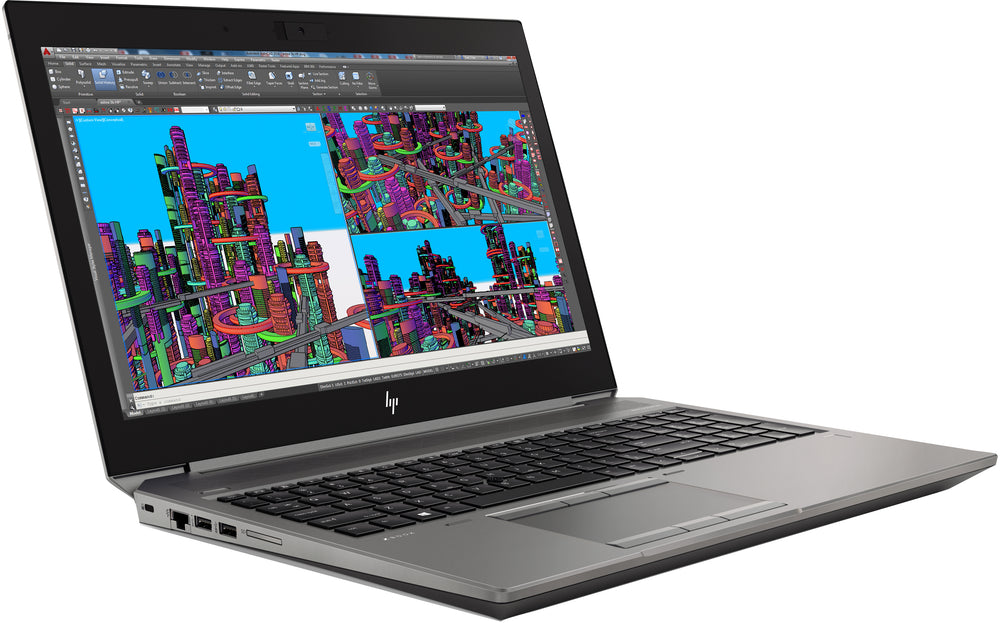 HP ZBook refurbished, 15,6 inch mobiel workstation — aanzicht 3
