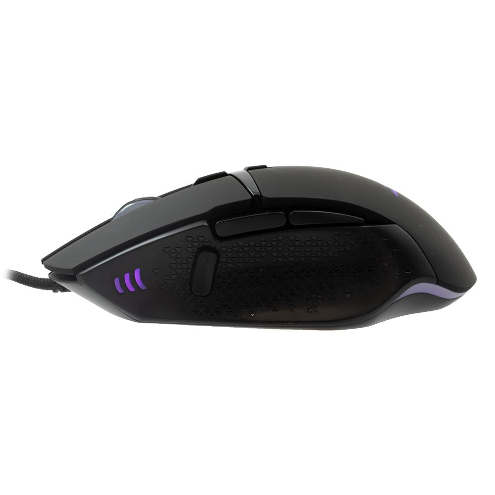 Baracuda RAPTOR RGB | Bedrade Gaming Muis | USB-A | 6400 DPI | Zwart