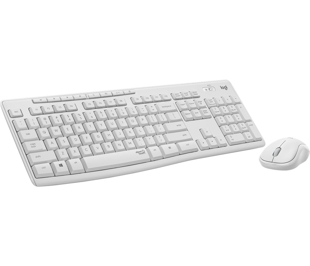 QWERTZ | Logitech MK295 Wit | Draadloze Muis en Toetsenbordcombo | QWERTZ | RENEWED