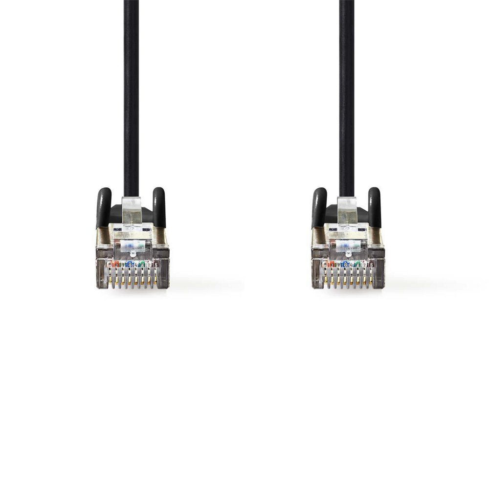 Nedis netwerkkabel | Cat5e | SF/UTP (S-FTP) | 3 m | Zwart | CCGP85121BK30