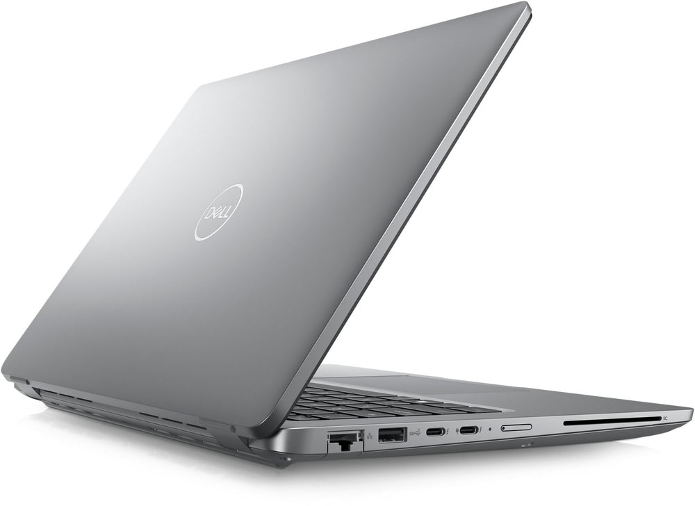 Dell Latitude 5450 refurbished laptop, 14 inch — zijkant met aansluitingen