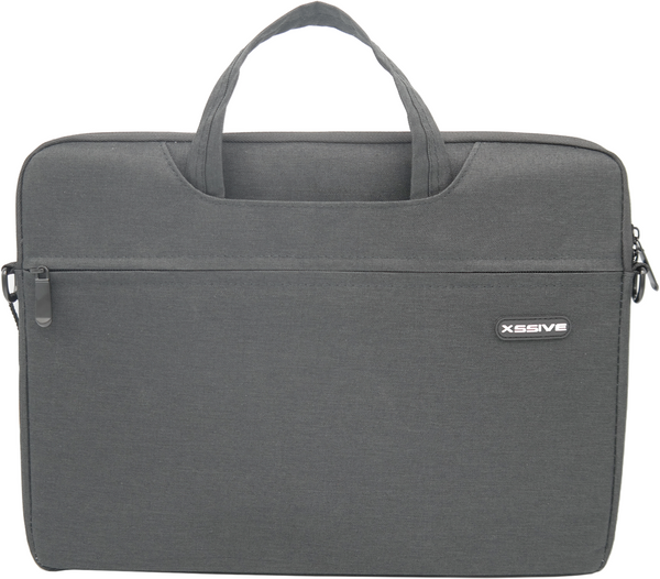 Xssive Laptoptas | Geschikt tot 15,6 inch | Schouderband | Grijs