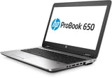 HP Probook 650 G2  Intel Core i5-6200U / 8 GB DDR4 / 128GB SSD