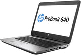 HP ProBook 640 G2 i5 6e Gen 14 8GB 256GB SSD + 2 jaar ga...