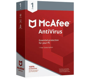 McAfee Antivirus 2021 - 1 apparaat 1 jaar