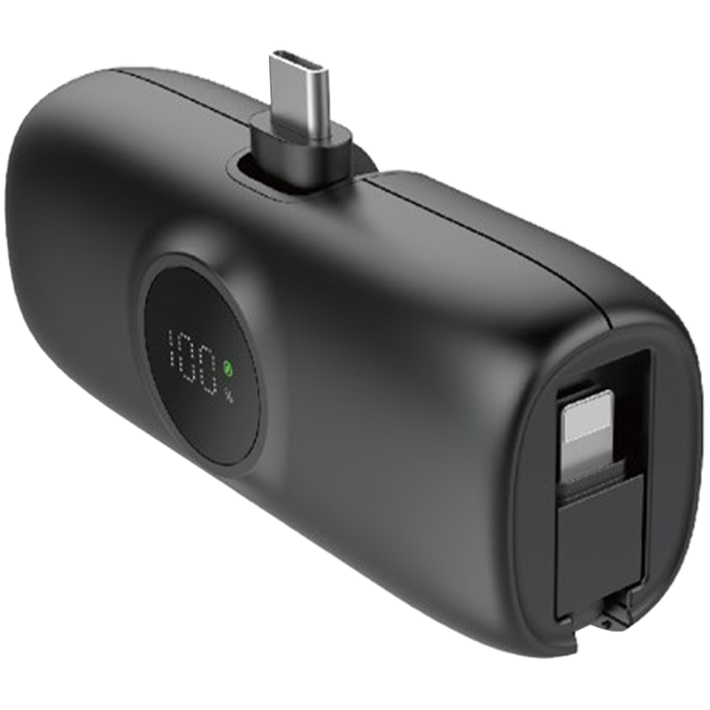 Xssive Premium Mini Powerbank For USB-C With iPhone Cable 5000mAh XSS-PB40CB