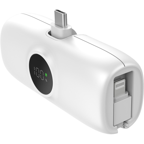 Xssive Premium Mini Powerbank For USB-C With iPhone Cable 5000mAh XSS-PB40CW