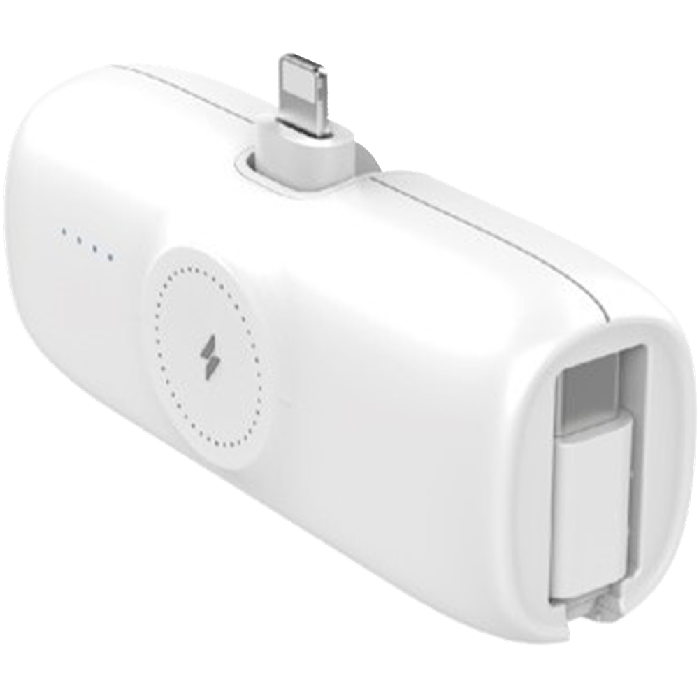 Xssive Premium Mini Powerbank For iWatch & iPhone With USB-C Cable 5000mAh XSS-PB41LW
